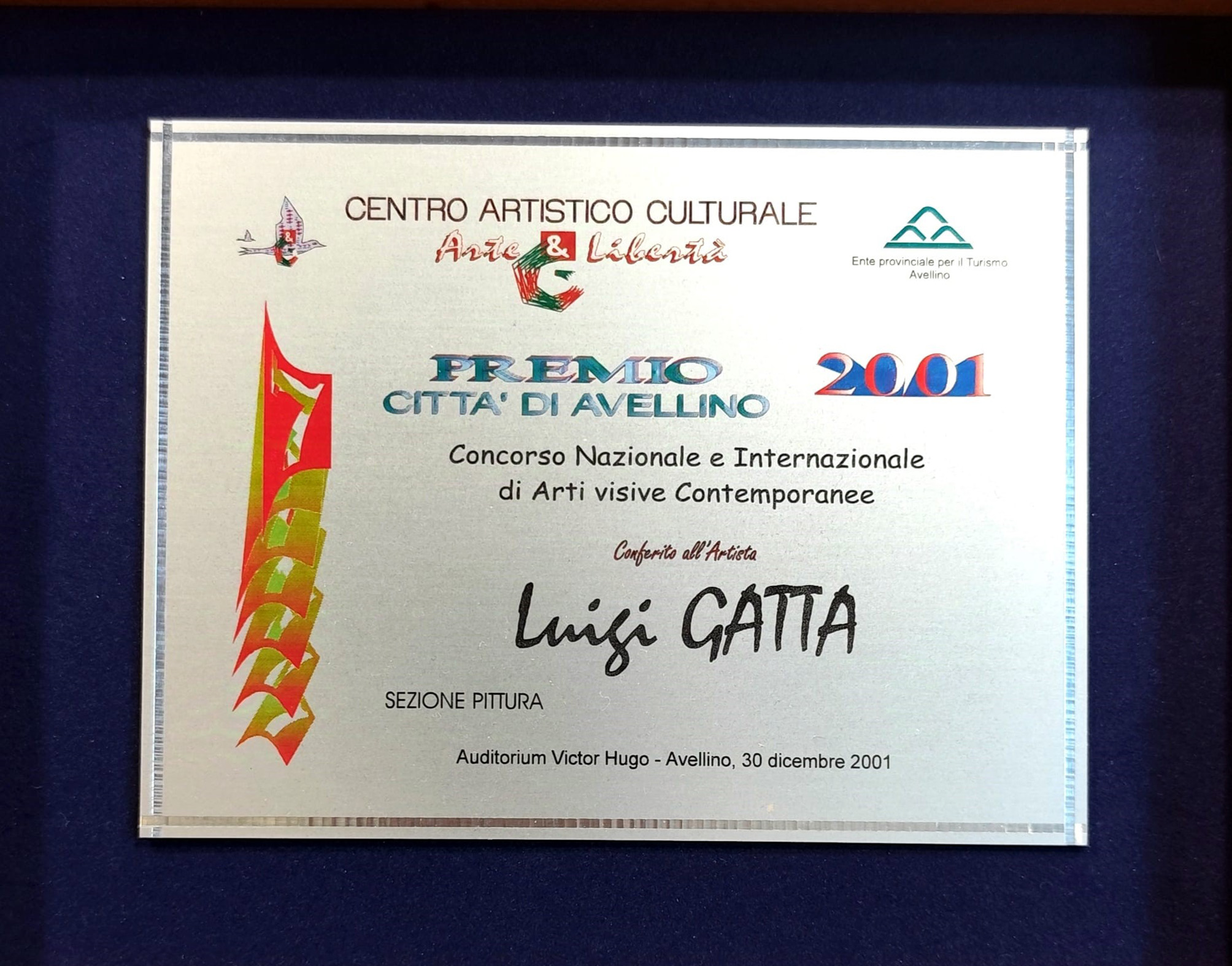 <Premio citta di Avellino 2001